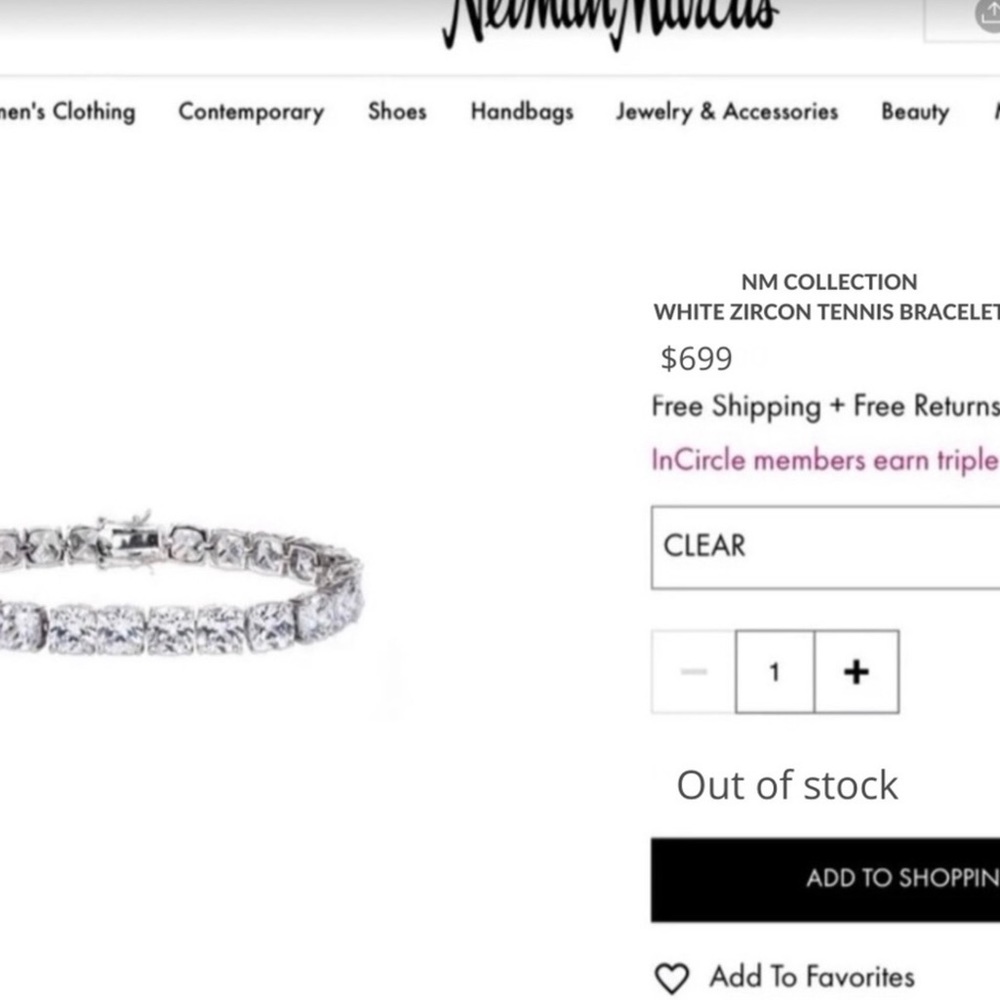18k 30ct Tennis Bracelet - Picture 13 of 14